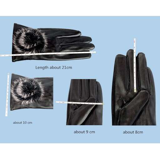 a glove for a winter