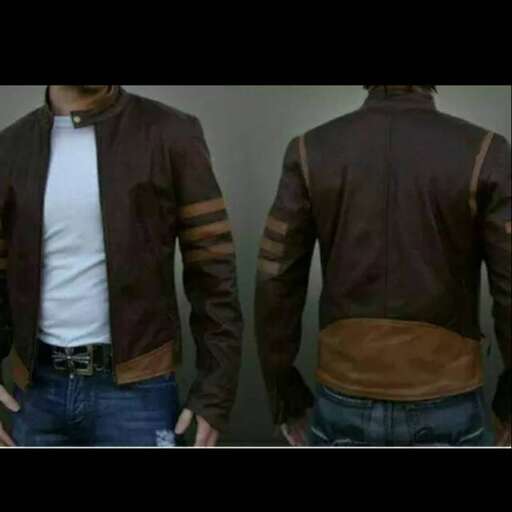 leather jacket with a zipper