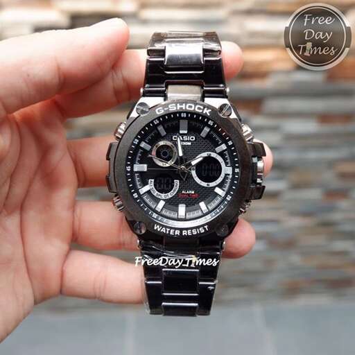 the watch is made of steel and is a very popular watch.