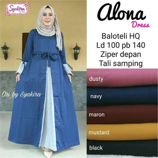 the dress is made of silk and cotton.