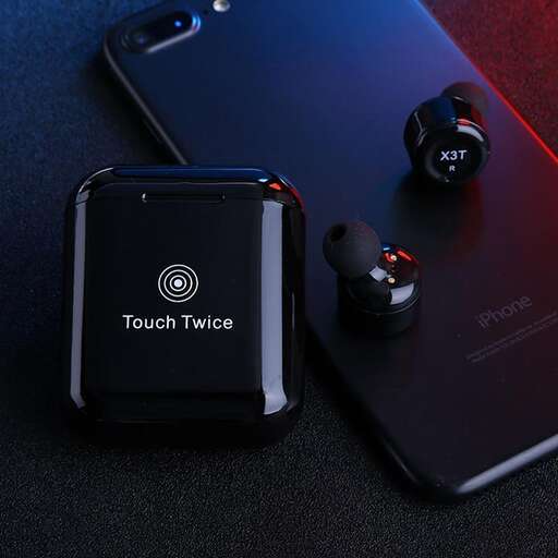 a smart phone with a touch screen and a black case.