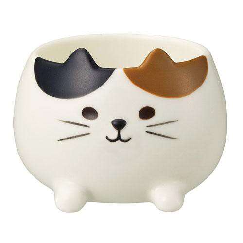 cat bowl in white