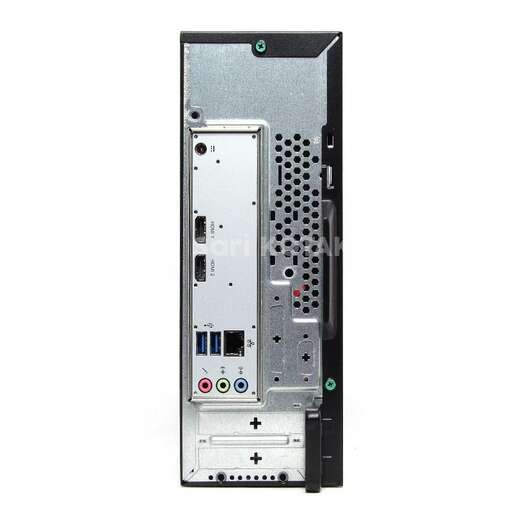 a large computer tower with a white background.