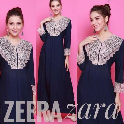 garment in lace with a touch of lace