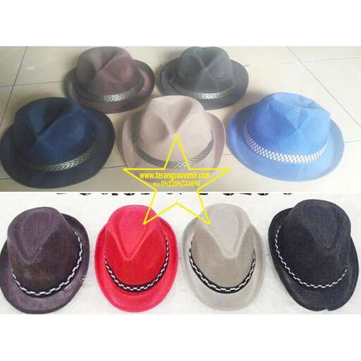 a selection of men's hats