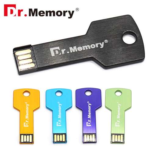 the key is made of plastic and the key is in the middle.