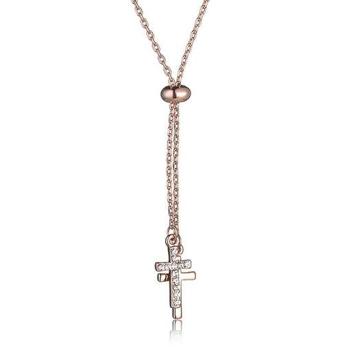 pendant with a cross on a chain