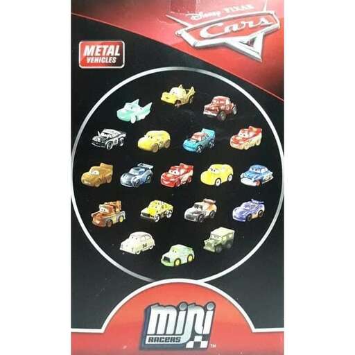 a collection of mini cars