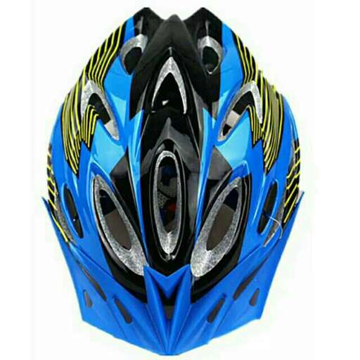 a helmet designed for a race.