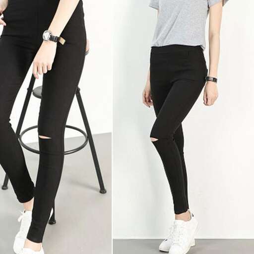 black jeans with a gray t - shirt