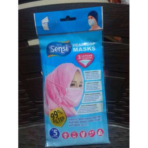a box of masks for sale