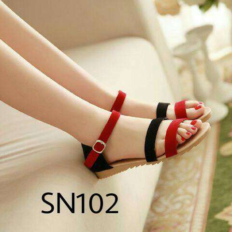 i want to wear these shoes in black and red