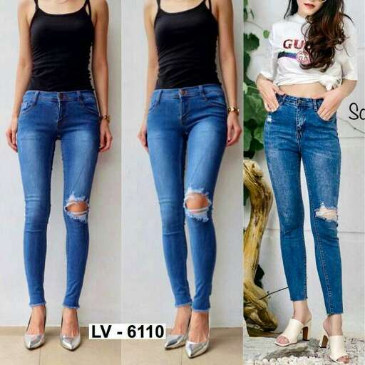 jeans with a crop top