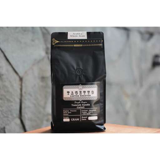 the black bag is a great product for your coffee.