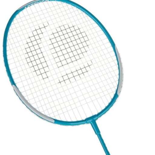 a close up of a tennis racket