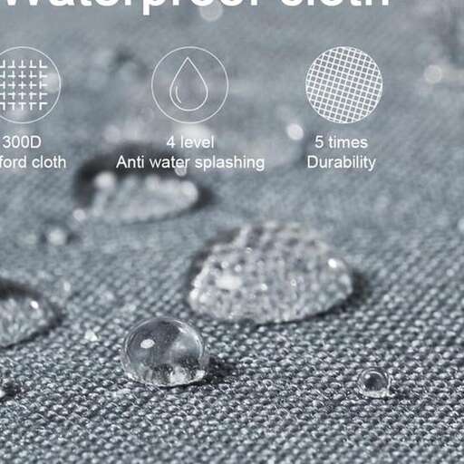 water drops in the pocket