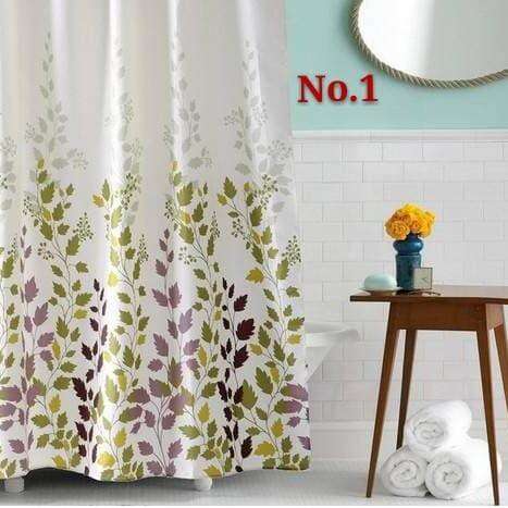 the curtains are designed to look like a flower.