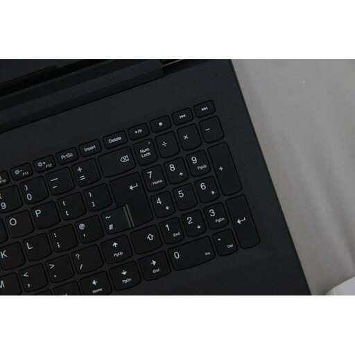 a close up of a laptop keyboard.
