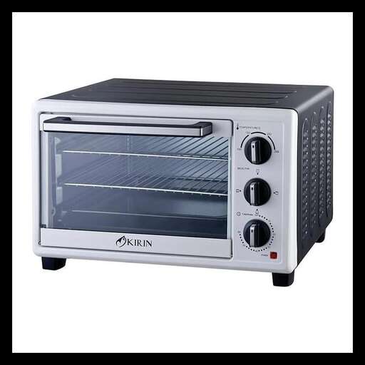 a toaster oven with a toaster oven on a white background