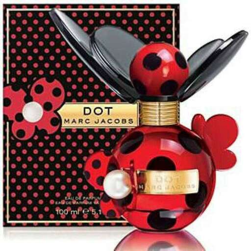 ladybug in red with black polka dots