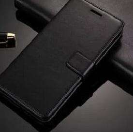 the case is made of leather