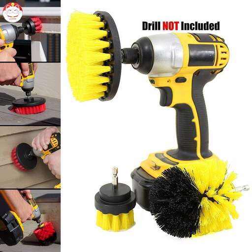 a yellow and black drill.