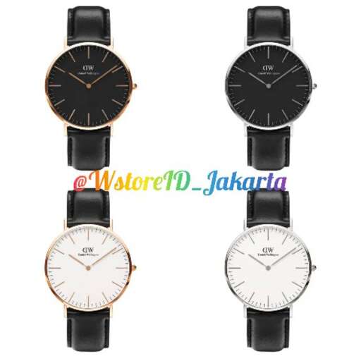 the black and gold watch with a touch of gold