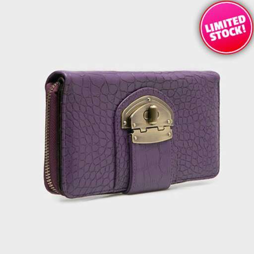 wallet in a leather case