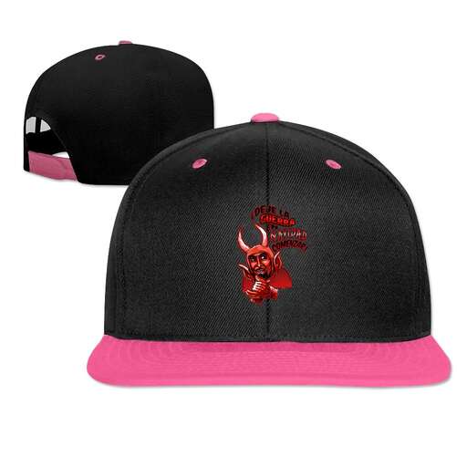 baseball cap with a black dragon on the front and red logo on the front.