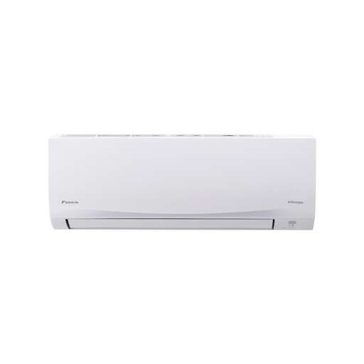 a white air conditioning unit with a white background
