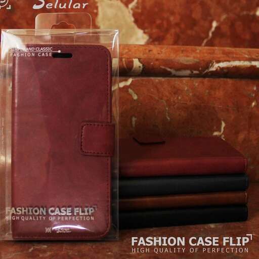 a cell phone case with a leather case and a leather case.