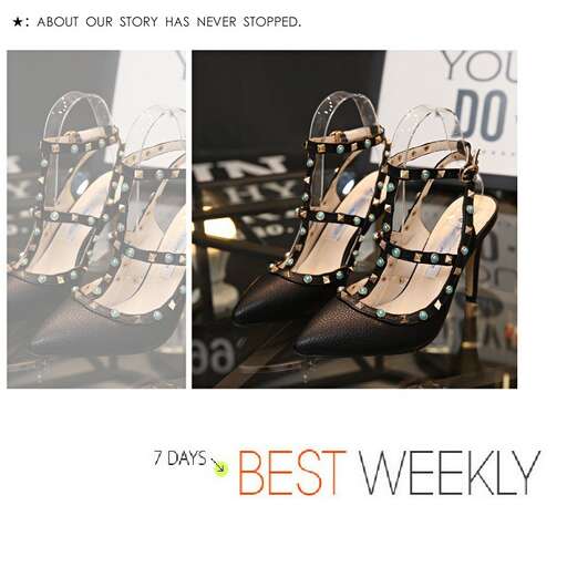 a pair of shoes that are not only worn.