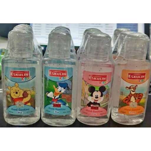a collection of bottles of soaps