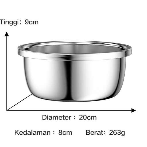 a diagram of a bowl with a scale