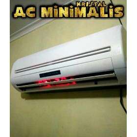 a mini air conditioning unit in a house in the mountains of italy.