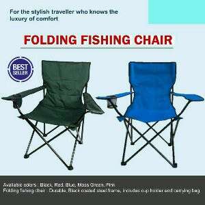 a chair and chair for fishing