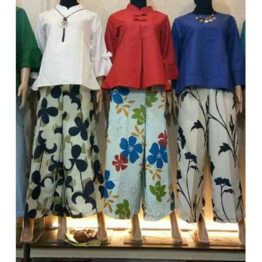 the collection of clothes from the 1970s.