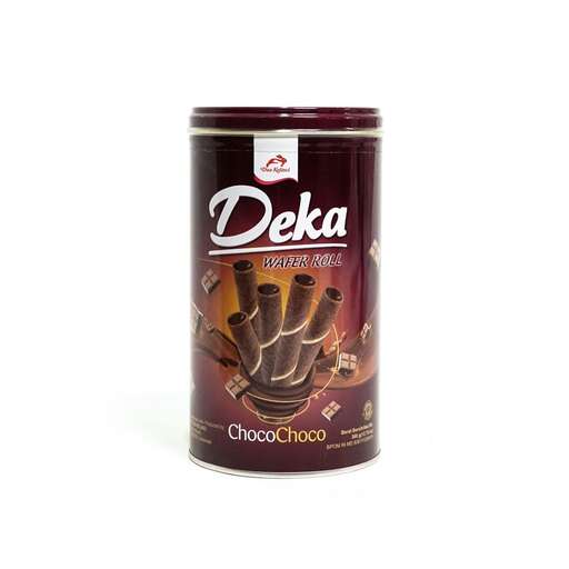 a tin of chocolate with a hand print of a hand reaching out.