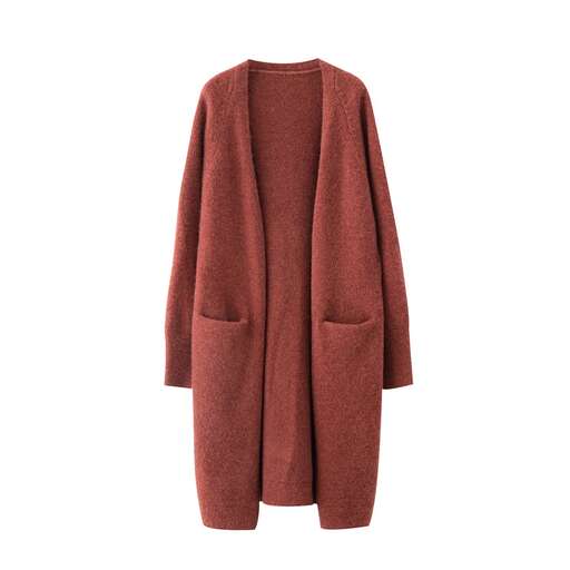 a long coat in a soft wool and a woolen coat