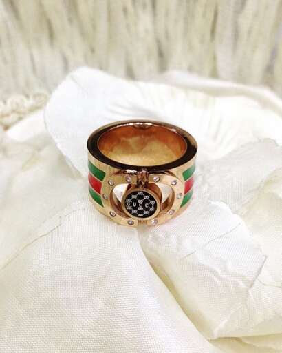 ring made from a single piece of jewelry