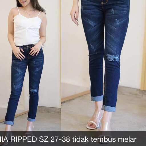 jeans with a white tank top