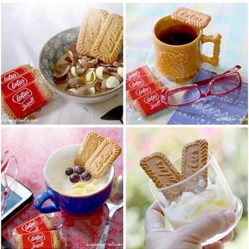 a collage of four pictures showing the chocolate and milk.