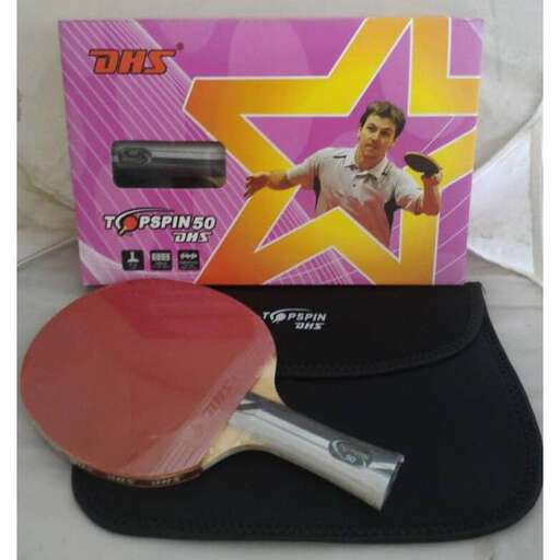 a toy with a plastic tennis racket and a remote control.
