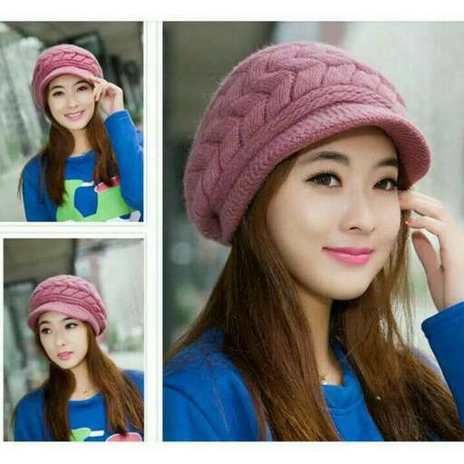 i love the pink in this hat.