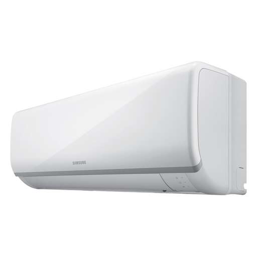 a white and black electric heater on a white background
