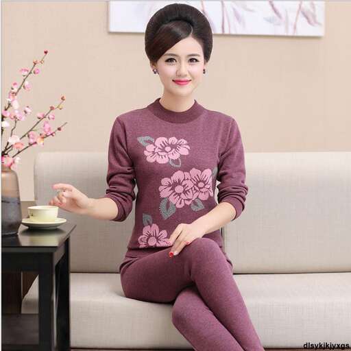 pink floral sweater with a pink flower pattern
