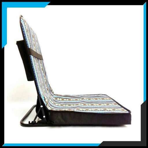 a chair that is made out of fabric.