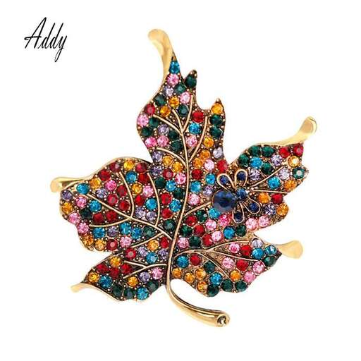 a leaf made of colorful beads