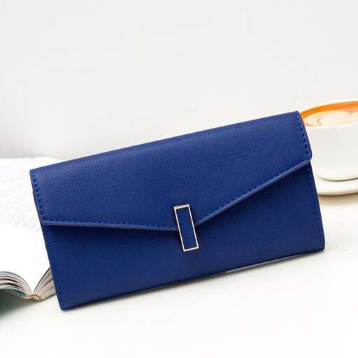 a wallet with a book in it and a book on the side.