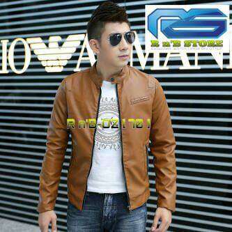 the man in the leather jacket